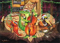 New Orleans Jazz Christmas Cards